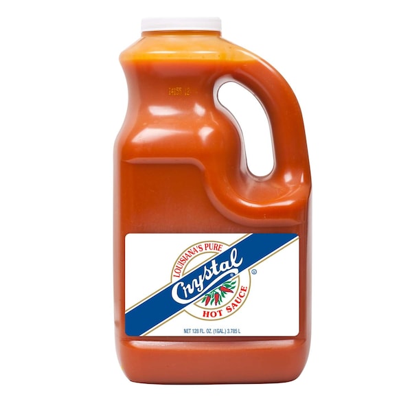 Crystal Hot Sauce 128 Fl. Oz. Jug, PK4